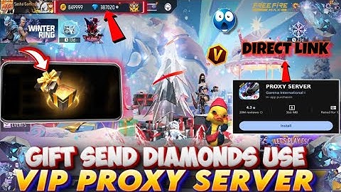 DIAMOND USE PROXY SERVER HOW TO DOWNLOAD | GAMEPLAY PROXY SERVER | VIP FFKIPAS BETA PROXY SERVER