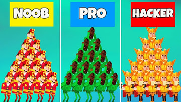 Bowmasters - Noob vs Pro vs Hacker Part #3