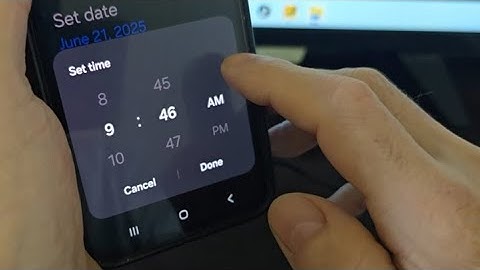 How to change time in samsung m36 | How to set 12 hour time in samsung m36 5g