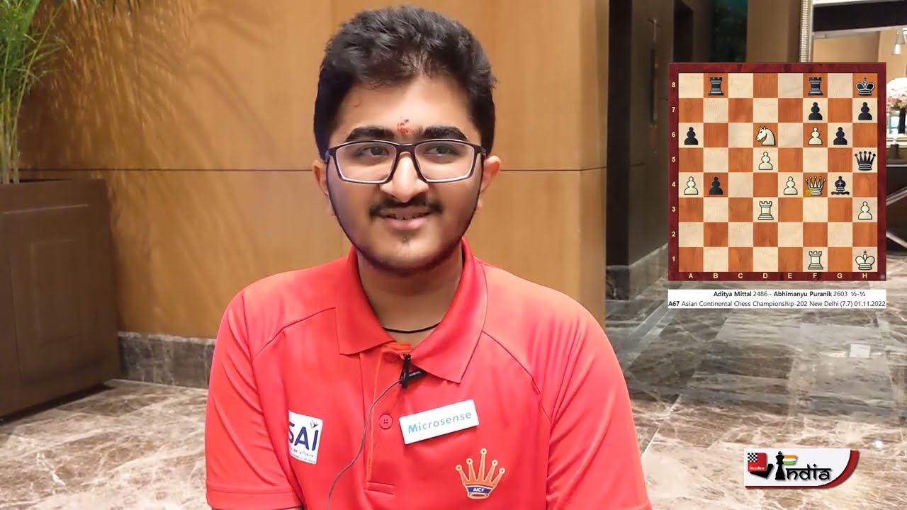 Aditya Mittal's inspirational journey of becoming an IM at the age of 12 -  ChessBase India