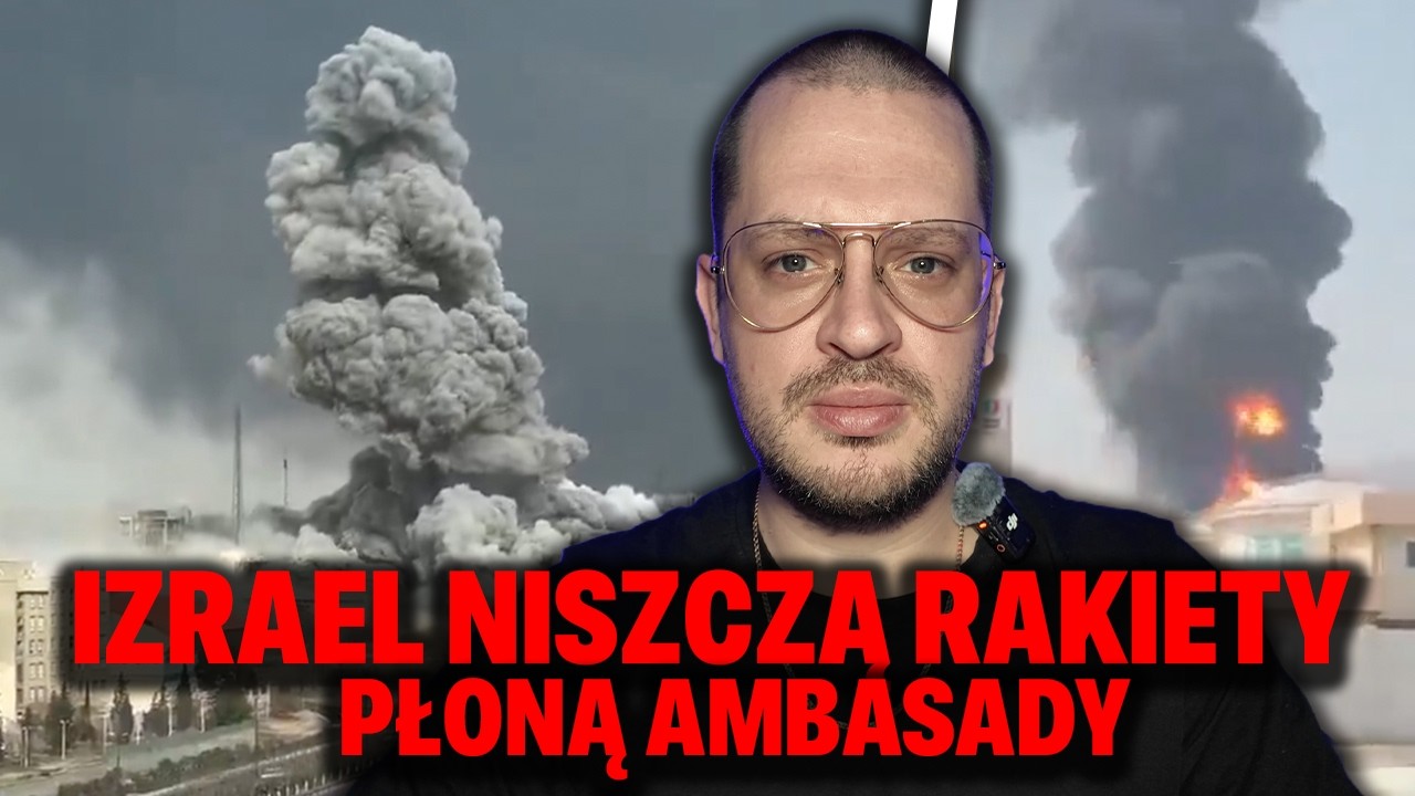 IZRAEL NISZCZĄ RAKIETY HIPERSONICZNE! PŁONĄ RAFINERIE.
