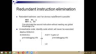 3 2 COMPILER DESIGN  - LOOP AND PEEPHOLE OPTIMIZATION