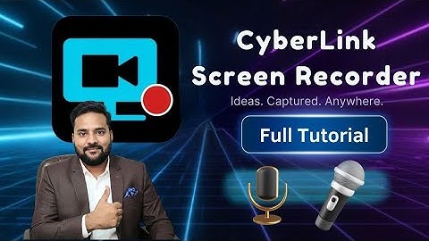 CyberLink Screen Recorder 2025 Tutorial: Easy Screen Recording | Zeeshan Shakir