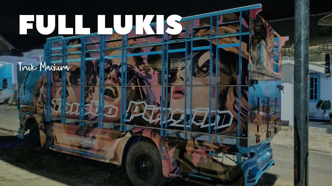 FINISH ‼️ Truk Madura Full Lukis dan Sticker - N2 Concet, nandaNando