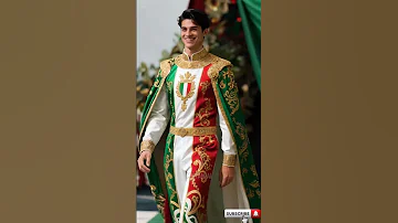 Handsome Model Wearing Royal Costumes From 12 Nations Fashion Amazing Shorts Aiart 