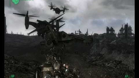 Fallout 3 gameplay fort bannister