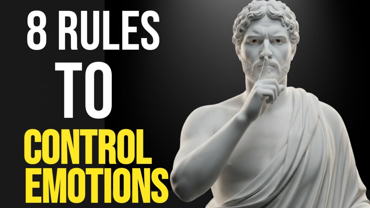 8 Simple Rules to Master Your Emotions and Take Back Control of Your Life| Stoicism 