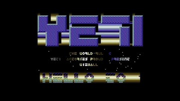 Yeti-Factories intro - Wizball C64