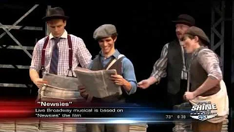 KAUT - Rise & Shine - Newsies Interview, 9-22-16