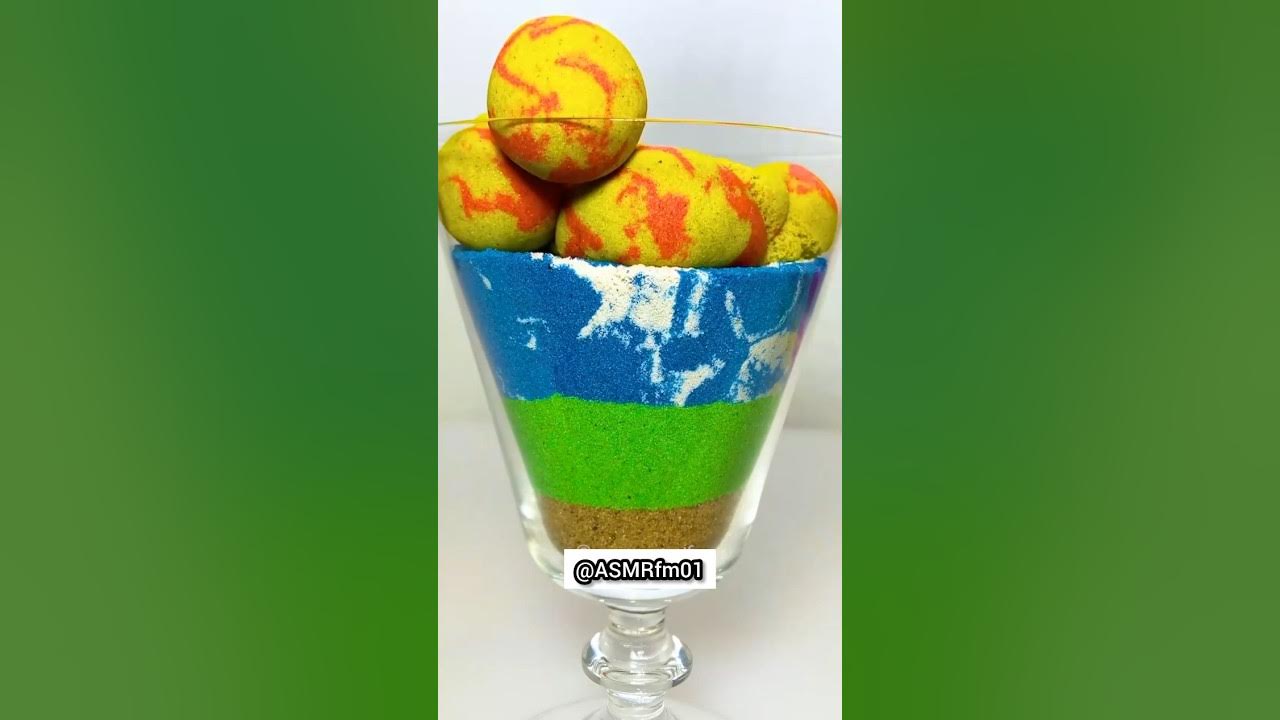 Very satisfying relaxing sleep sounds ball Sand ASMR fm shorts YouTube