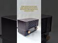 ANTIQUE UNIQUE RARE HOLLANDSCHE RADIO BAKELITE ERRES TUBE KY 554 U / RADIO IN ORIGINAL CONDITION