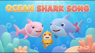 Ocean Shark Song 🦈 | Fun Nursery Rhyme for Kids | Learn Ocean Animals & Swim Along! screenshot 4
