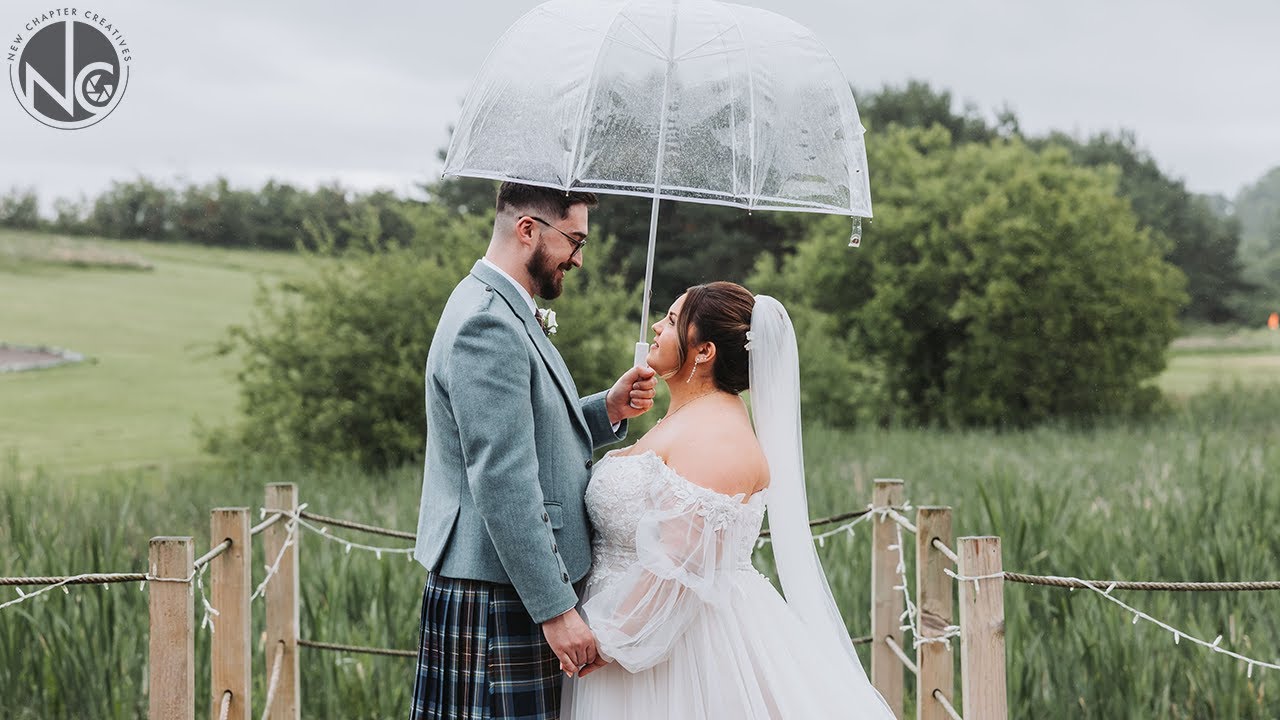 Cinematic Ayrshire Wedding Film | Louise & Greg at Roodlea Barn