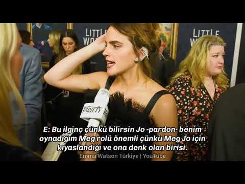 Emma Watson, Taylor Swift - Scooter Braun Hakkında Konuşuyor / Jo March [TR altyazılı]