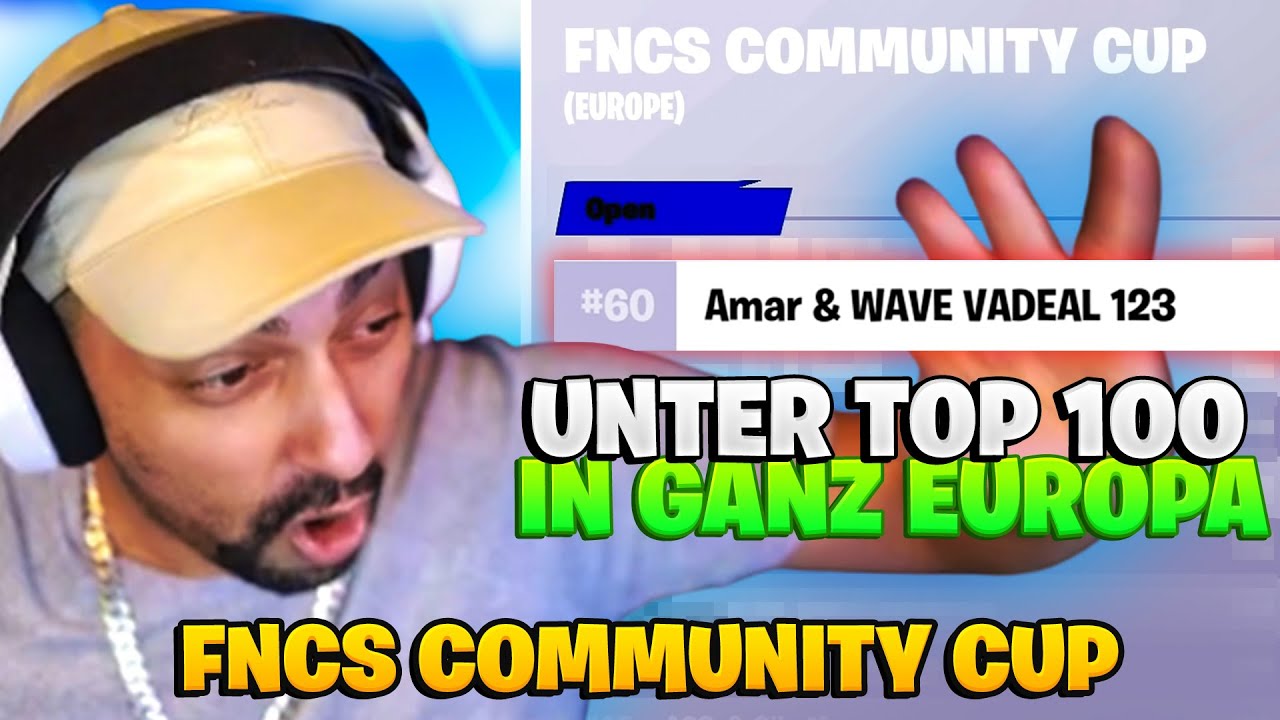 CONSISTENT IST DER SCHLÜSSEL *TOP 60 EUROPAS?* | FNCS Community Cup mit @vadeal