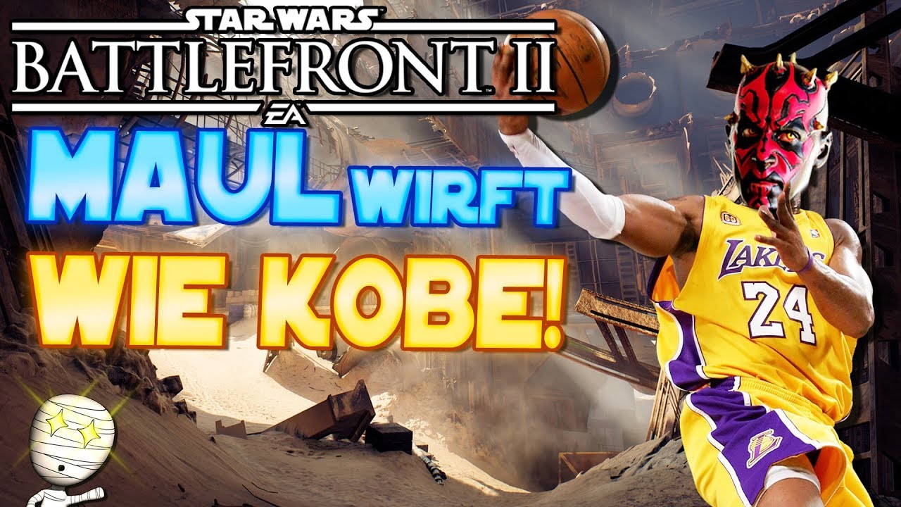 Maul wirft wie Kobe! - Mission 30 Kills - Star Wars Battlefront 2 deutsch