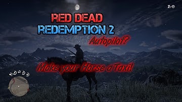 Red Dead Redemption 2 Autopilot