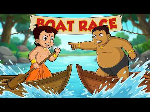 Chhota Bheem VS Kalia - Boat Race | Adventure Cartoons for Kids | Dholakpur's Battle