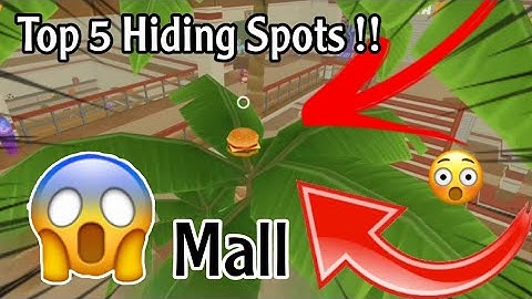 Top 5 Hiding Spots in Mall Map Hide online|| HideWithArfan