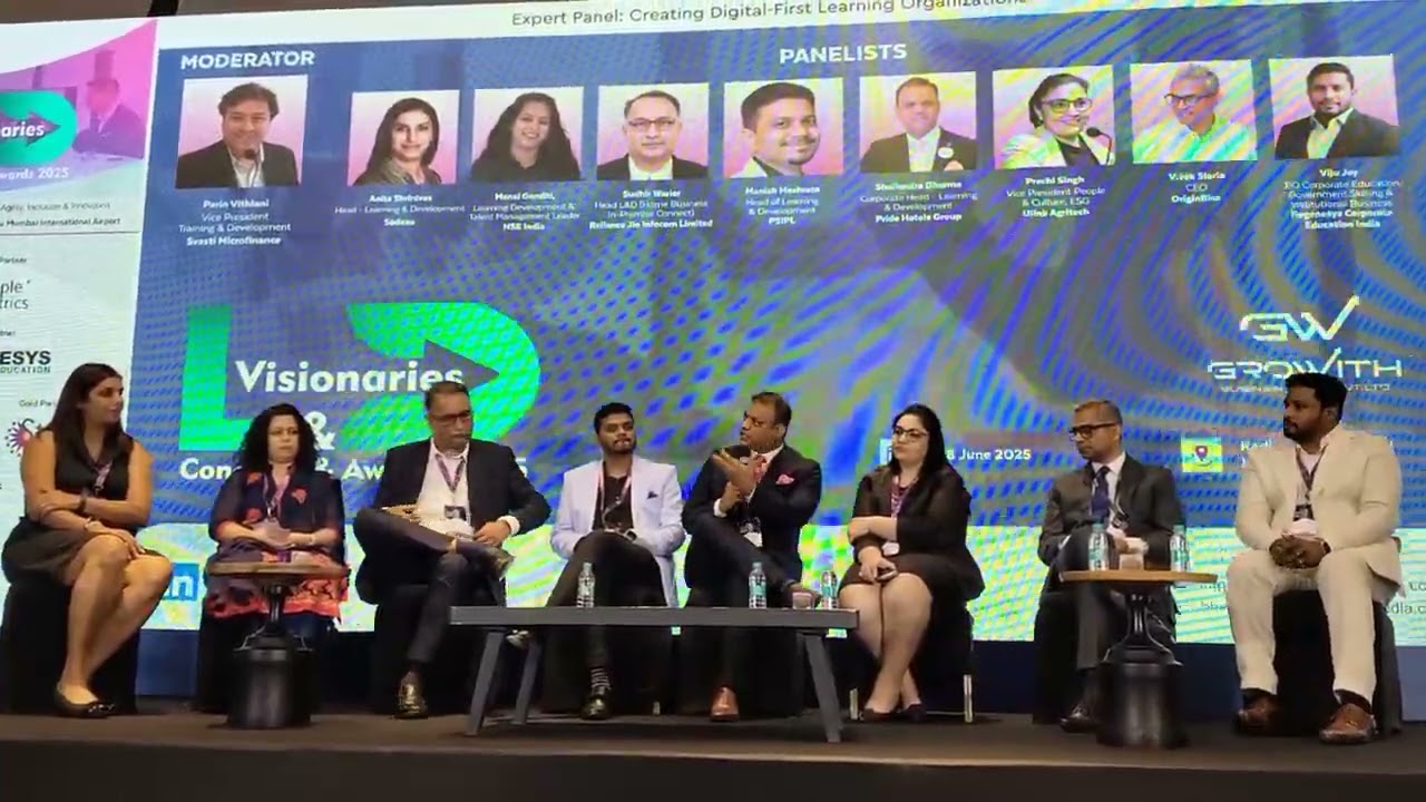 My Thoughts at " L&D Visionary Conference and Award Mumbai during Panel Discussion" 