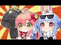 【 手描き ホロライブ 】初めての有馬記念で うまぴょい したい ぺこみこ【 ホロライブ みこち 切り抜き 手描き ぺこら 】