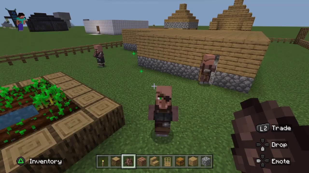 Minecraft villige build - YouTube