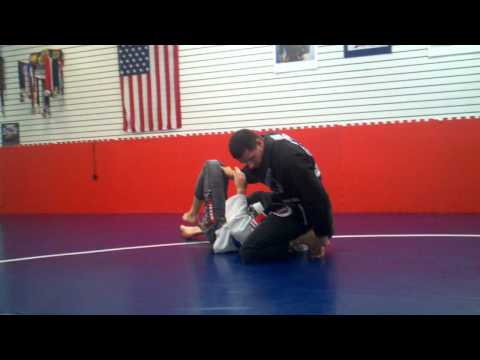 Inverted half guard by Tommy Wales