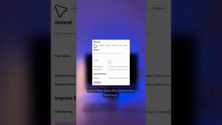 Best Elementor Pro Settings using Editor v4 #tutorial #website #elementor