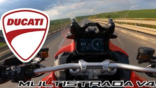 Ducati Multistrada V4 Rally - Ride - HQ Sound