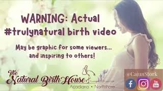 Natural Homebirth with Midwife | Delivered by Big Sister! | Positive Birth Experience | Waterbirth