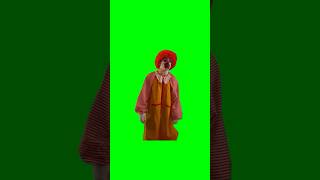 Green Screen Ronald Mcdonald Commercial Meme