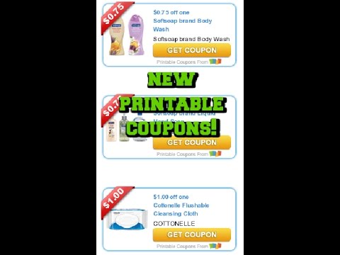 More New Printable Coupons:  Softsoap, Cottenelle Wipes & more!  ➪Savvy Coupon Shopper