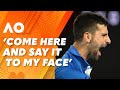 Novak djokovics emotional outburst at heckling fan 2024 australian open  wide world of sports