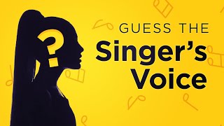 Guess the Singer's Voice | Singing Someone Else's Song!