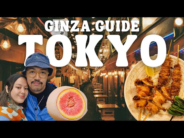 Shopping in Ginza, Tokyo 🇯🇵 Must-Try Yakitori, Mitsukoshi, Muji Flagship, Ginza Six, Japan Vlog 2023 class=