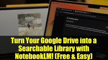 Turn Your Google Drive into a Searchable Library with NotebookLM! (Free & Easy)