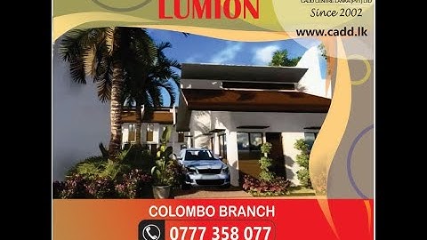 ARCHITECTURAL ANIMATION AND CINEMATIC INTERPRETATION USING LUMION