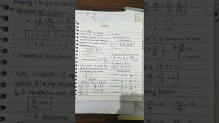 Mechanics formulas | NET Physics | GATE #formulaflash screenshot 2