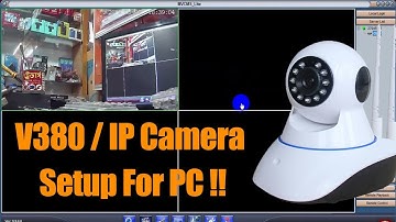 V380 Setup For PC | MVCMS Lite | কিভাবে IP Camera  আপনার PC তে সেটাপ করবেন