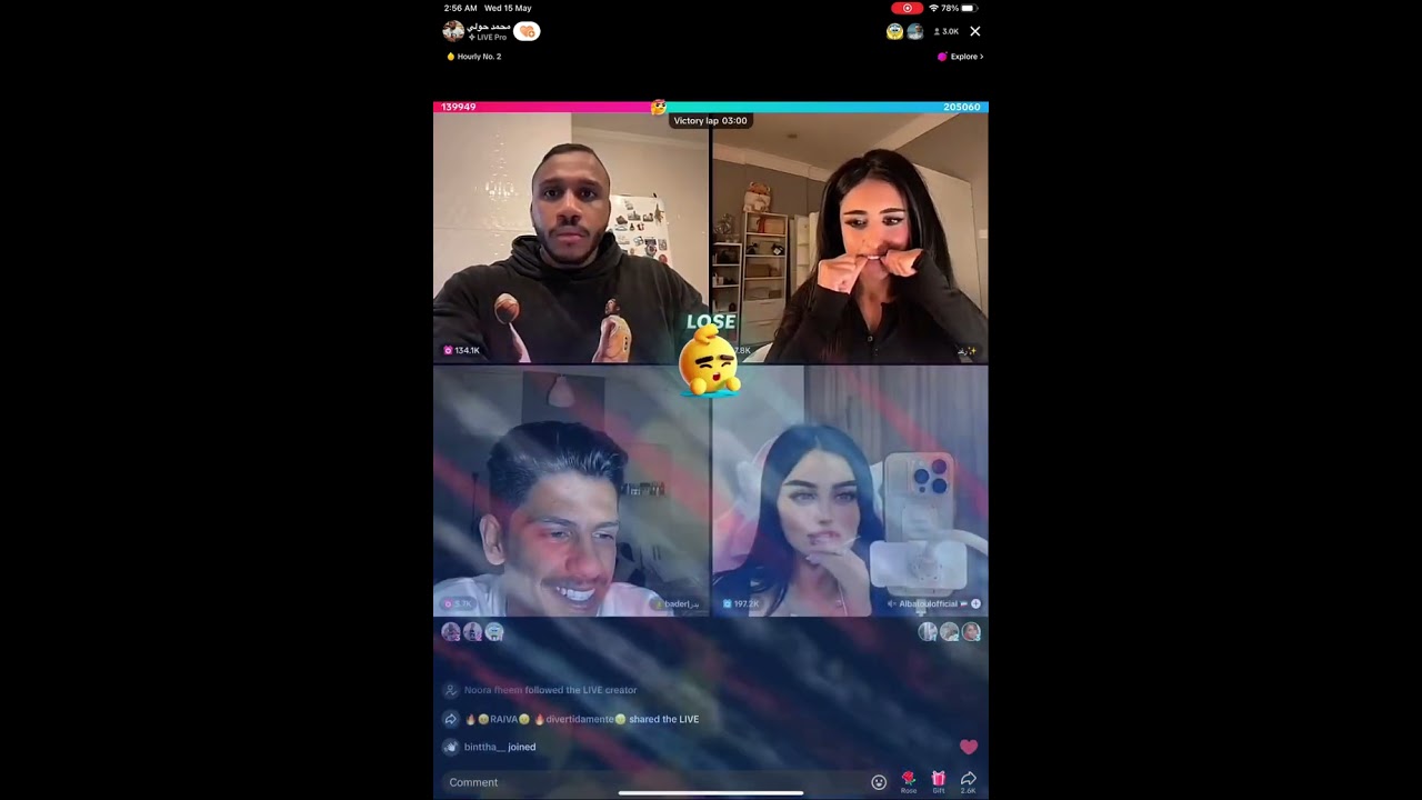 لايف تيك توك محمد حولي 15.05.2024 //