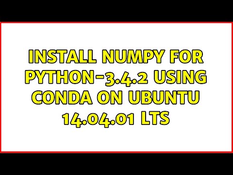 Ubuntu: Install Numpy