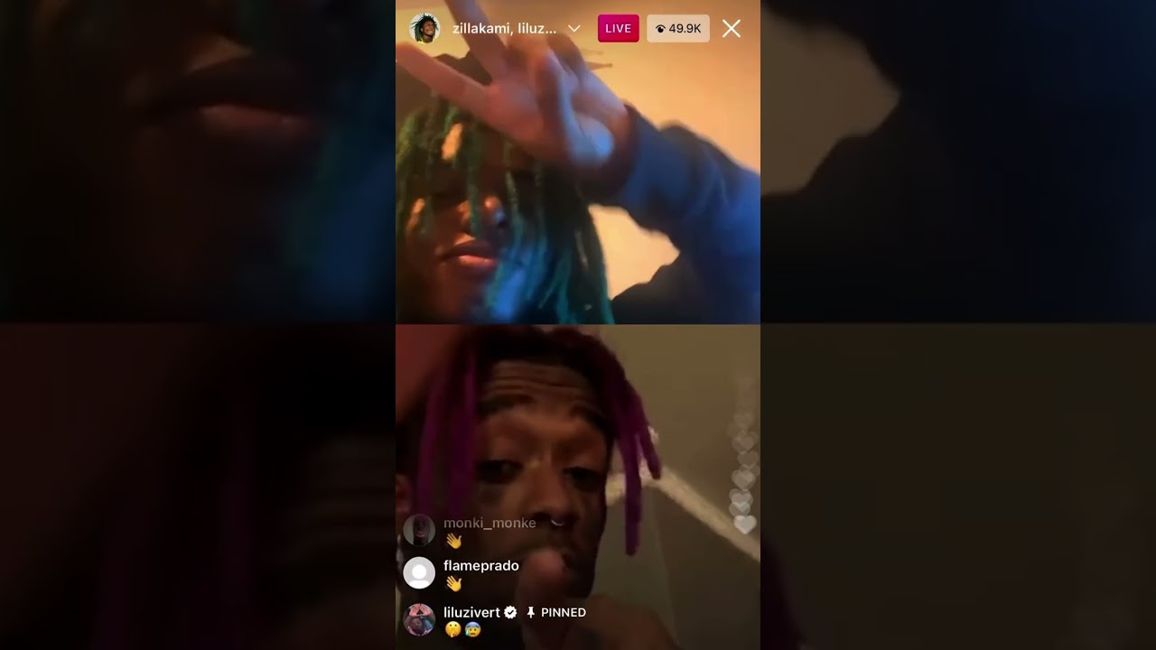 Uzi IG Live With Zilla 