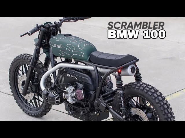 The Pathfinder: This BMW boxer scrambler is Crooked's 50th custom