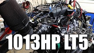 Katech boosts the new LT5 Engine to 1013HP on E85!