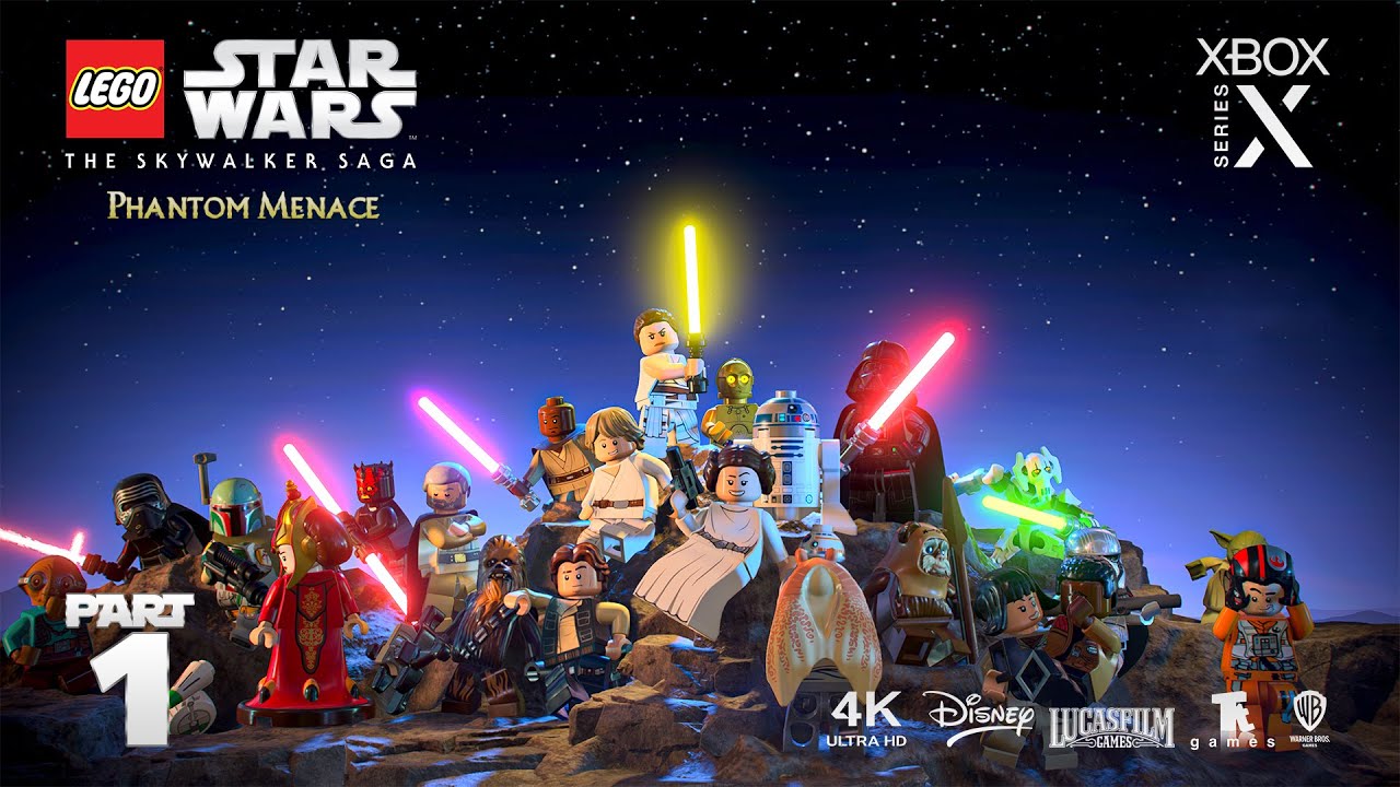 LEGO Star Wars: The Skywalker Saga -Gameplay (Xbox Series X) Part 1  The Phantom Menace 4K HDR