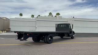 2006 International 4300 24' Flatbed DT466 Automatic AirRide 69k Miles