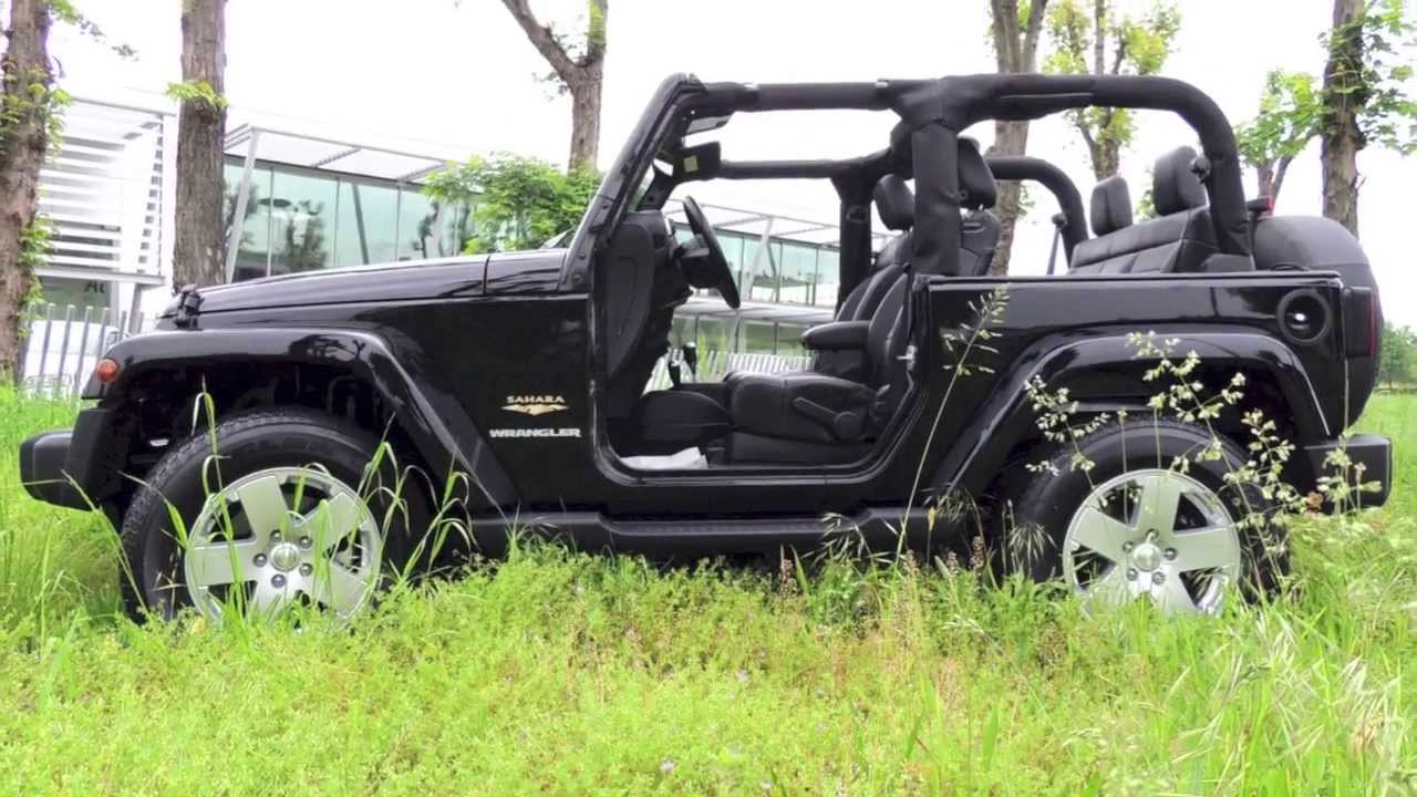 Jeep Wrangler  CRD Sahara  - YouTube