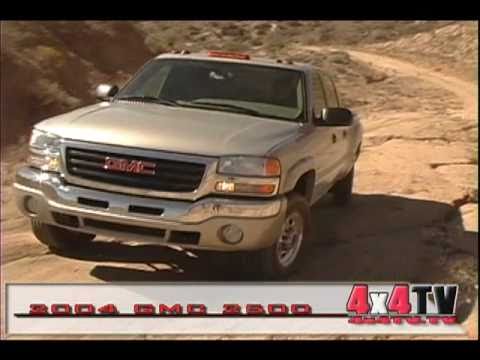 2004 GMC 2500 CrewCab 4x4 टेस्ट - 4x4TV टेस्ट वीडियो