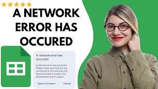 ✅ How to FIX GOOGLE SHEETS - A NETWORK ERROR HAS OCCURED – FULL UPDATED GUIDE 🚀✨😱✅ screenshot 5