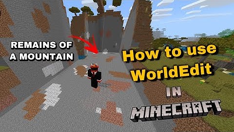 How to use WorldEdit in Minecraft PE (IOS/Android)